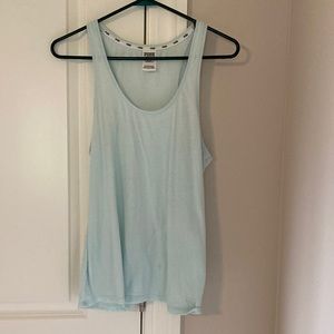 Victoria’s Secret pink light blue racer back tank